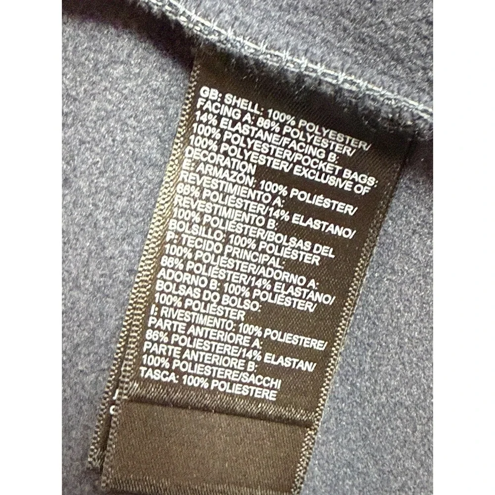 The North Face Apex Bionic WindWall Full Zip Jacket Men's XL Blue Heather
